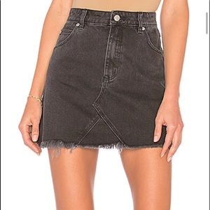 ROLLA'S Black Denim Skirt